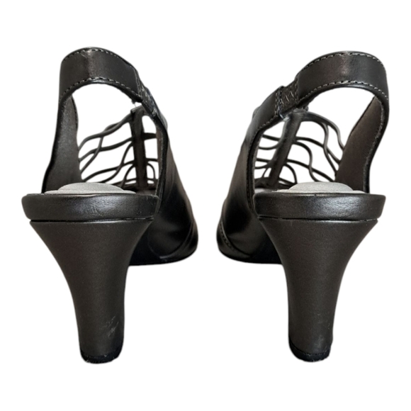 Women's Easy Street Berry Slingback Heels Size 8.5M - Picture 12 of 16